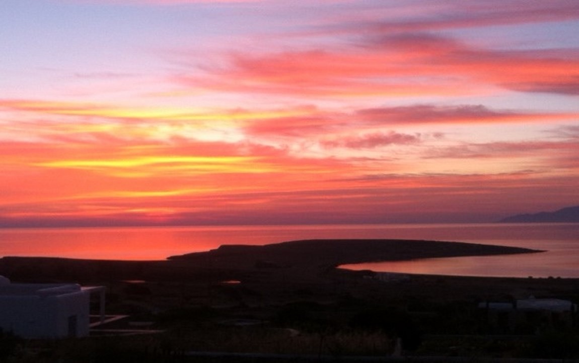 Pori Bay_View of the sunrise from the Villas